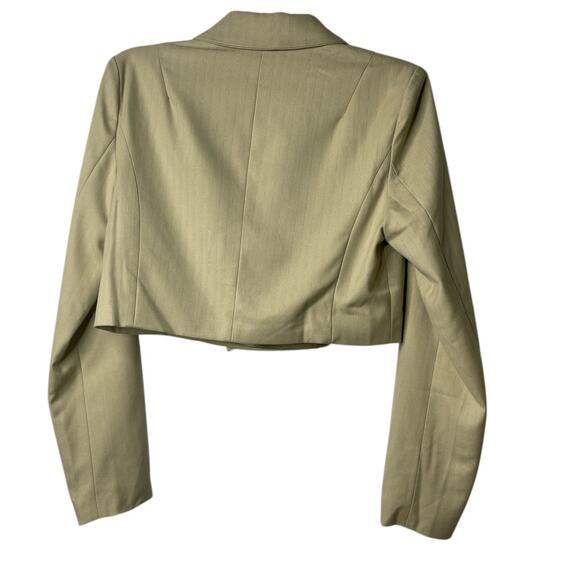 Torn By Ronny Kobo Two Pieces Set Cropped Blazer And Pants Size Medium - Picture 10 of 16